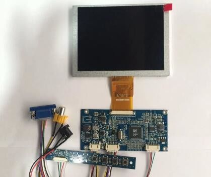VGA Cvbs οργάνων ελέγχου επίδειξης οθόνης αφής 640*480 TFT LCD για τον πίνακα ελεγκτών